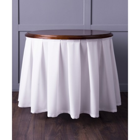 A set of buffet skirts "Baxter", size 400 × 70 cm - 2 pcs, white