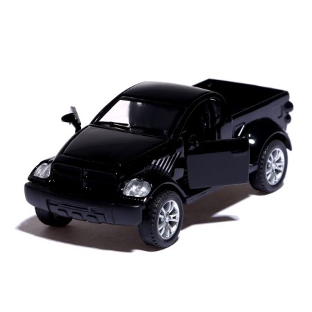 Metal “Raptor” machine, doors open, 1:32, inertia, black color-3