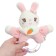 Soft rattle "Sweet bunny", from 3 months.