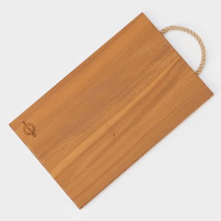 Groot board with a rope handle MAGISTRO, 29 × 18 × 1.2 cm, oak-5