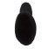Women's boots, black color, size 38 (26 cm)