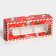 New Year. Box for 3 sweets, "New Year's Post", 13x5x3.3 cm, confectionery packaging