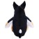 Soft toy "dog", 25 cm, black color