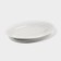 Porcelain oval Wilmax "Julia Vysotskaya", 36 × 25.5 cm, white color