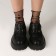 Carnival accessory, socks, black, stars