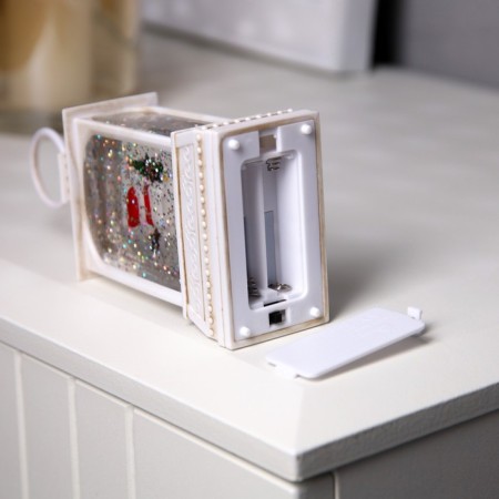 LED figure "Snowman" 7.5 × 13 × 4.3 cm, plastic, batteries AAAX2 (not in the kit), glow warm white-2