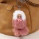 Fluffy on the ring "Baby in a fur coat" mix 11 cm