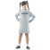 Baby dress, height 98 cm, color gray-melange