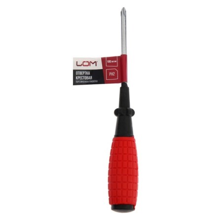Scrap screwdriver, rubberized handle, PH2 x 75 mm-6