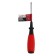 Scrap screwdriver, rubberized handle, PH2 x 75 mm