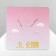 Earrings Assorted "Joy" clouds in crowns, the color of pink blue in silver