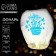 The flashlight of desires “Happy Birthday!”, Cake, dome, white