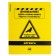 Subject notebook, 48 sheets, cage, algebra, Erichkrause "BE Informed", plastic cover silk-screen covers, Bellar Beliac block 100%, information block