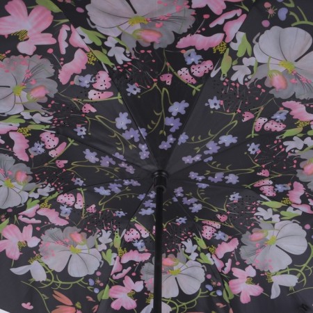 Umbrella - on the contrary, "flowers", mechanical, 8 spokes, r = 53 cm, color mix-12