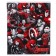 Notebook 48 sheets in a cage, cardboard cover, Avengers