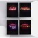 A set of subject notebooks of 48 sheets "Neon", 10 items with reference material, cover coated cardboard, UV-lax, OFSET BOCom