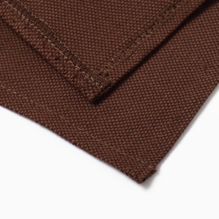 Apron Ethel Minimalist Design Brown 60x70cm, 45%linen, 55%HL 395 g/m2-5