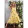 Women's dress, size 56, yellow color