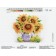 Canvas "Sunflower Mood" 40 × 30 cm (without threads)