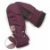 Mittens for girls, size 14-15, blueberry color