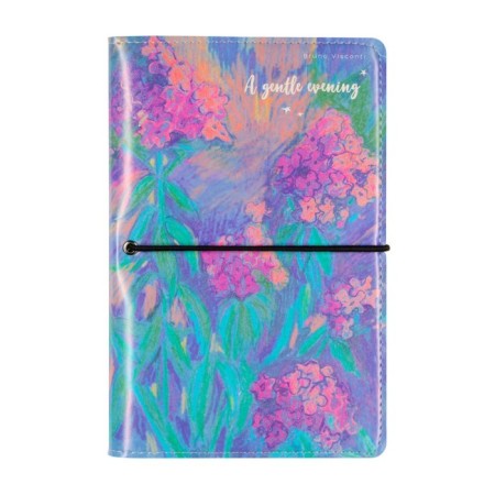 Note book A5, 160 sheets on the Daily Journal rings, Cover artificial leather, an illustration block 80 g/m2, mix-22
