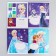 Notebook in a ruler of 12 sheets, 5 types of mix, cover coated cardboard, cold heart