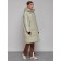 Coat insulated winter female, size 46, color light green