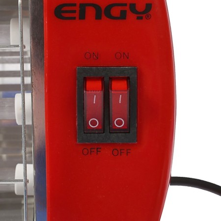 Engy QH-1500S heater, quartz infrared, 3 heating levels, 1500 watts, red-1