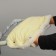 The coupling for the stroller is quilted Elegante, color: Milk