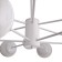 Barensa chandelier 12x40W E27 white 86x86x75 cm Bayerlux