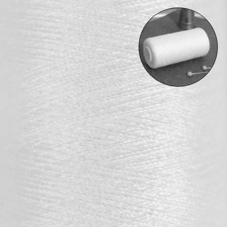 Threads 40/2, 300 m, white color No. 301-1