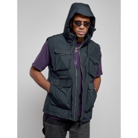 Luy jacket transformer male winter, size 54, dark blue color-23