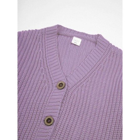 Cardigan Children's Amarobaby Knit, height 110, lilac color-5