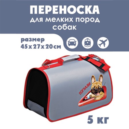Bag - folding folding, frame "drove!" 45x27x20 cm-1