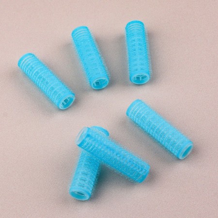Velcro curlers, d = 1.5 cm, 6.2 cm, 6 pcs, color mix-3