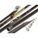 The float rod with the rings of Salmo Diamond Bolognes Light MF, test 3-15 g, length 6 m.