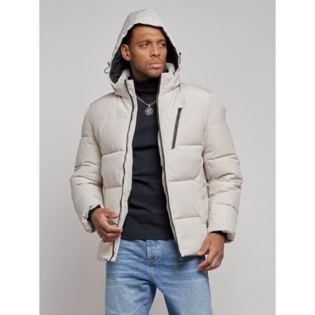 Winter jacket, size 50, light-beige color-5