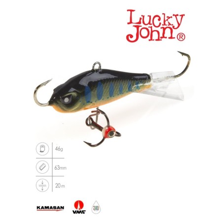 Balancir Lucky John Baltic 6 + tee, 6 cm, color 103 blister