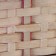 A set of wicker baskets, D16x10/31 cm, D19x10/32 cm, d21x11/36 cm, 3 pcs, pink, bamboo