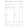 Shelving "NOT A CADAL", a metal frame, 114.5 × 206.5 × 36.5 cm, black