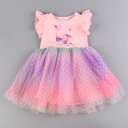 Carnival set "Stylish Princess", rim, dress with a mermaid, height 98-104 cm-5