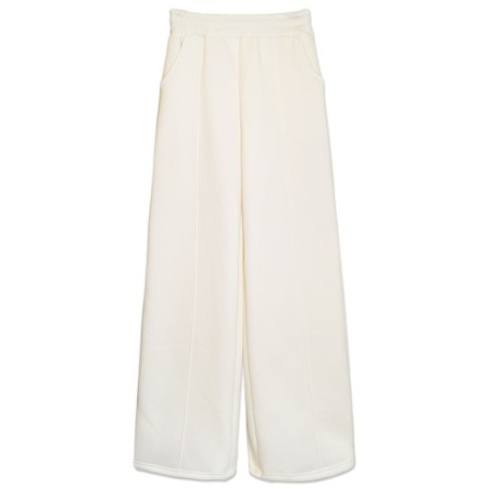 Female trousers, size 50, color milk