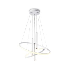 Suspended controlled LED lamp Ambrella Light, Linetech, FL5371, LED, 93 W, 6975LUM, 3000-6400K, white color