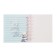 Notebook Gift Book on the crest 80l, line, color block, PVC cover 3D Bear (10x10.5cm) 10539