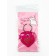 Kezzle keychain to the leatherette, female “Smile”, 6.1 x 9 cm