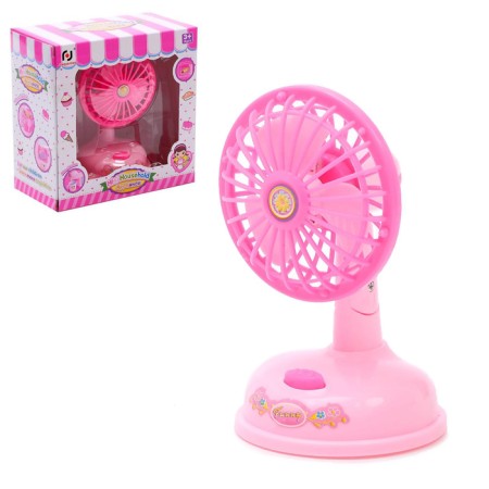 Household appliances "Fan", works from batteries, color mix