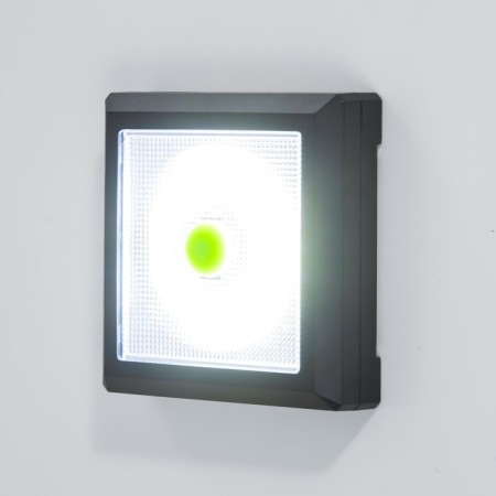 Night ATVRO 2 "LED from 4haa Black Black 2x8.5x8.5 cm Risalux-1