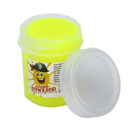 Slime, yellow, tube, 40 g-4
