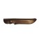 Closed cover cover large, with a blade 20 cm long, leather, mix of flowers