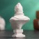 Bust "Tsar Ivan the Terrible" White, 4x2.5x6.5cm